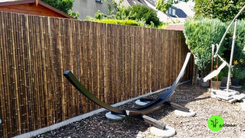 inspiracia bambusový plot